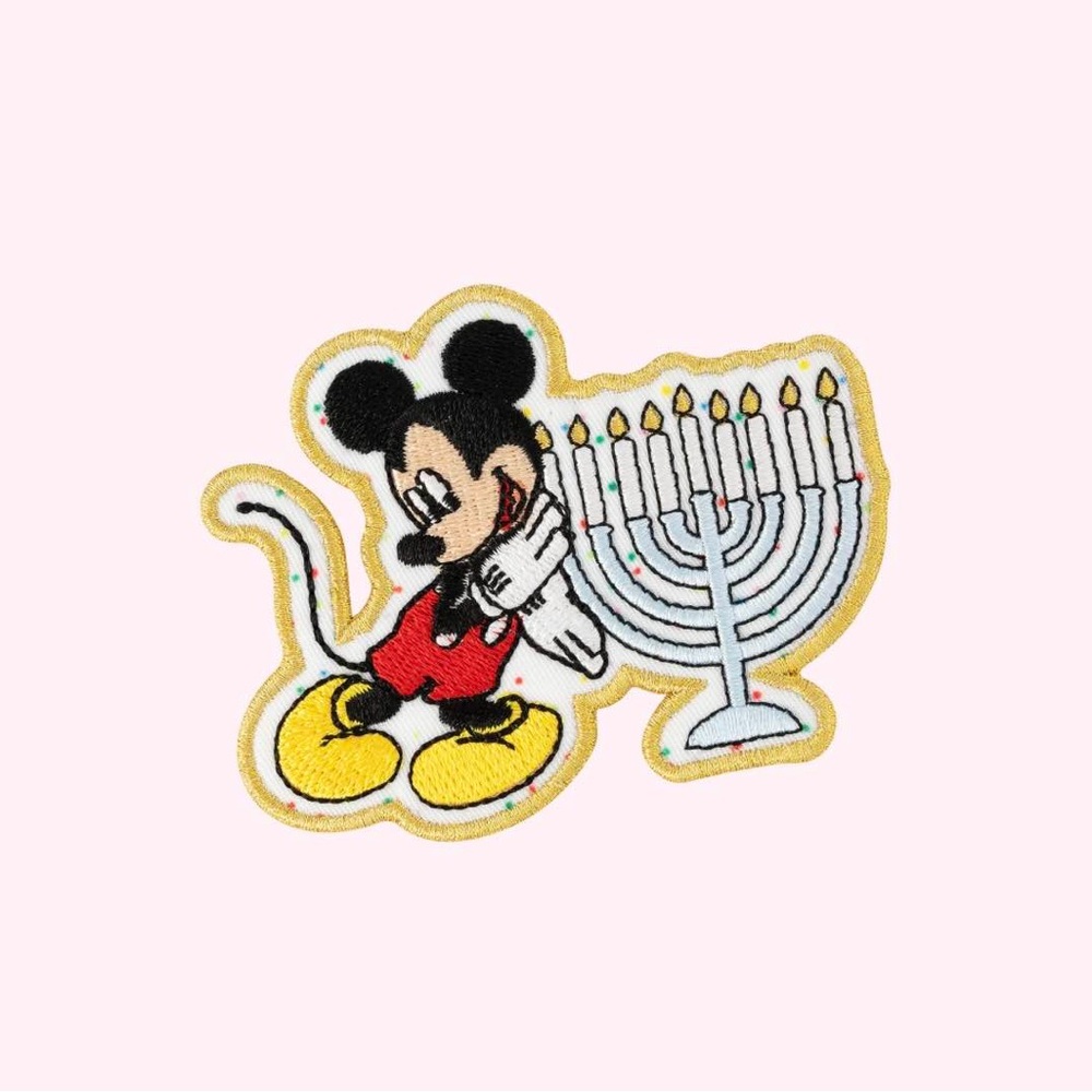 Stoney Clover Lane Disney Menorah Mickey Mouse Patch